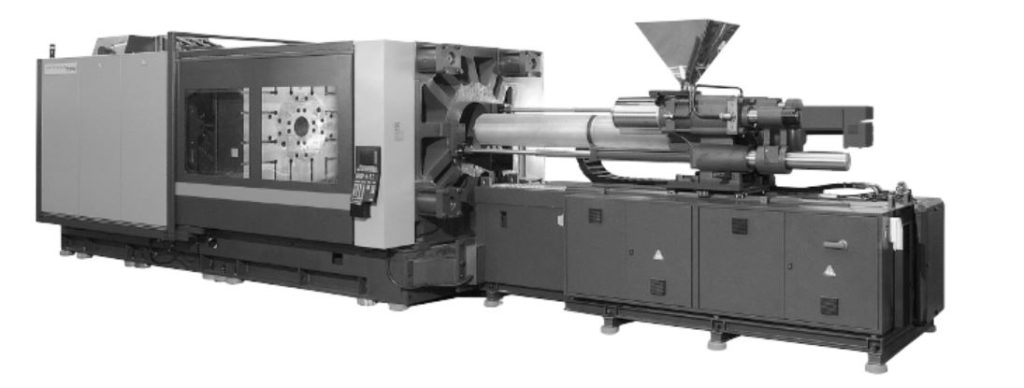 Injection-molding machines come in many shapes and sizes depending on the size of part produced, the type of material, and the cycle time, or the rate at which parts are produced