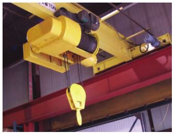 DC motor used on cranes