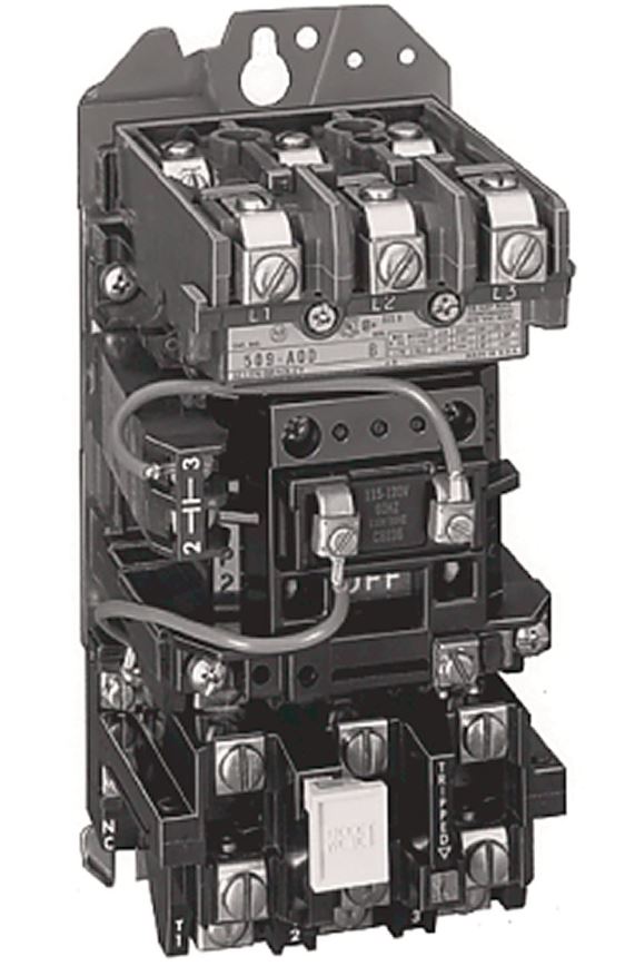 Typical magnetic contactor