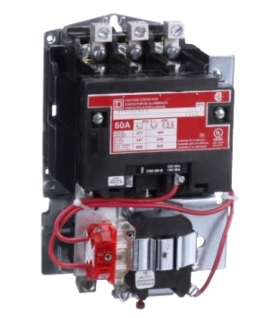 mechanically held lighting contactors